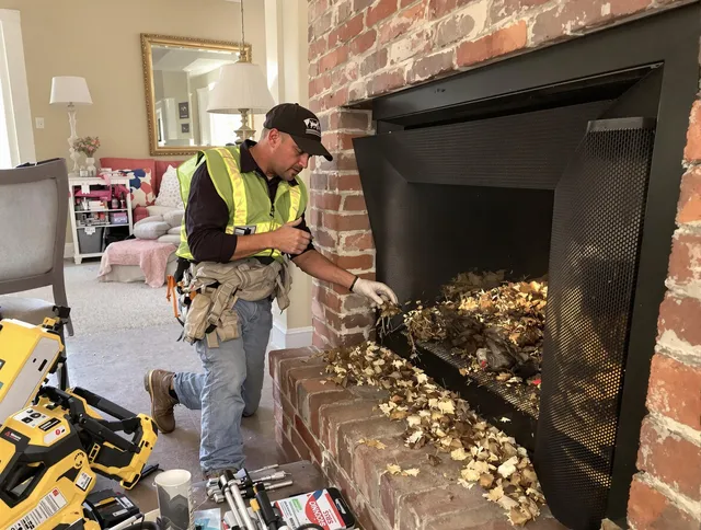Safe screening installation by Delray Beach Chimney Sweep in Delray Beach, FL