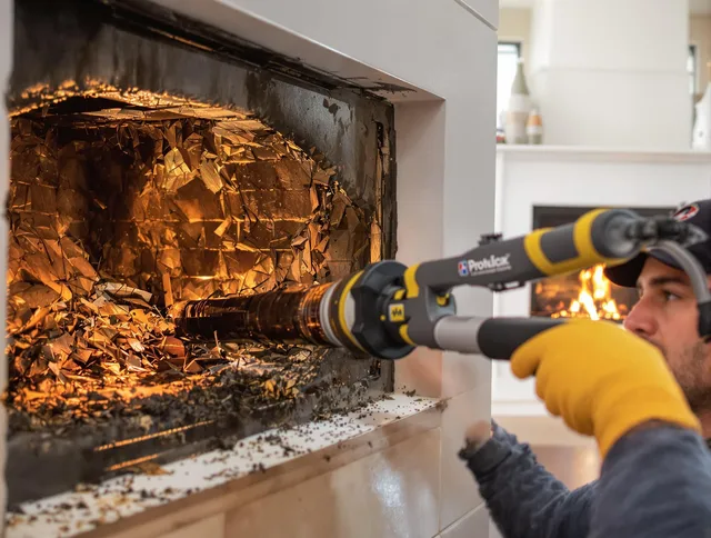 Professional chimney cleaning by Delray Beach Chimney Sweep in Delray Beach, FL